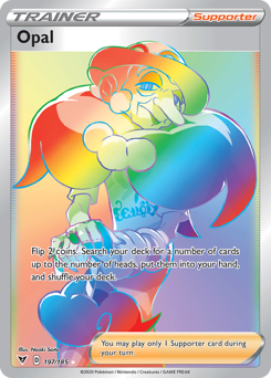 Opal (197/185) [Sword & Shield: Vivid Voltage] | Gam3 Escape
