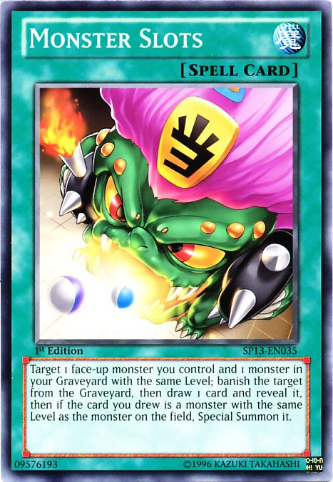 Monster Slots [SP13-EN035] Common | Gam3 Escape