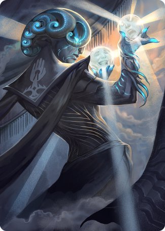 Queza, Augur of Agonies Art Card [Streets of New Capenna Art Series] | Gam3 Escape