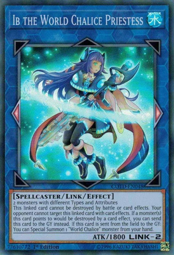 Ib the World Chalice Priestess [COTD-EN048] Super Rare | Gam3 Escape