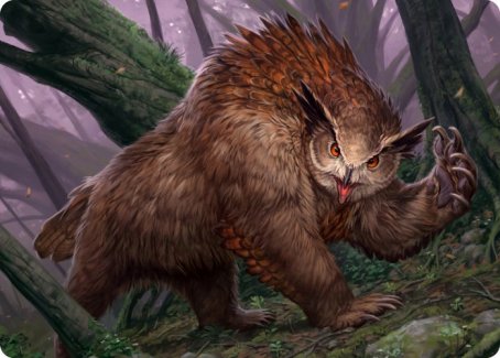 Owlbear Art Card [Dungeons & Dragons: Adventures in the Forgotten Realms Art Series] | Gam3 Escape