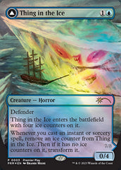 Thing in the Ice // Awoken Horror (Borderless Alternate Art) [Regional Championship Qualifiers 2023] | Gam3 Escape