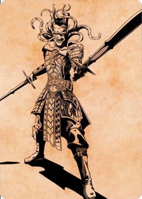Zevlor, Elturel Exile Art Card (78) [Commander Legends: Battle for Baldur's Gate Art Series] | Gam3 Escape