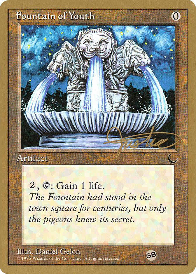Fountain of Youth (Mark Justice) (SB) [Pro Tour Collector Set] | Gam3 Escape