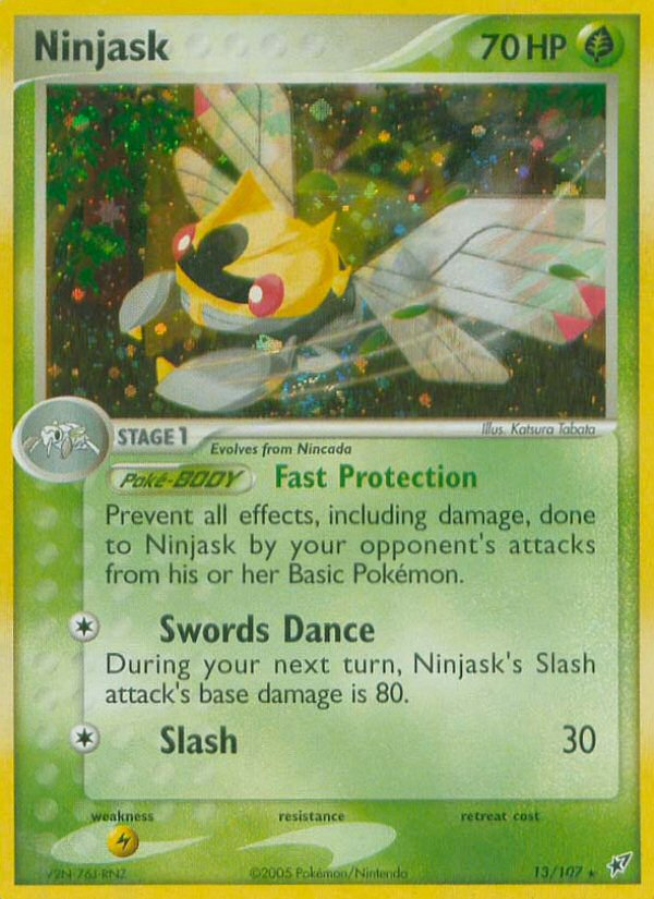 Ninjask (13/107) [EX: Deoxys] | Gam3 Escape