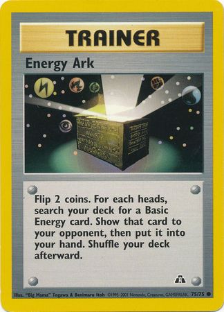 Energy Ark (75/75) [Neo Discovery Unlimited] | Gam3 Escape