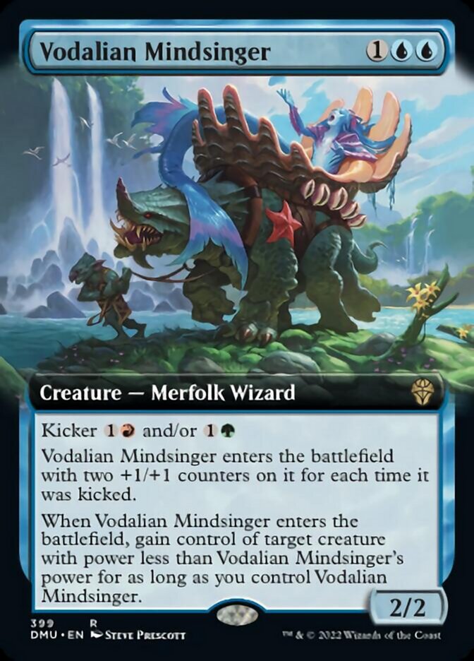 Vodalian Mindsinger (Extended Art) [Dominaria United] | Gam3 Escape