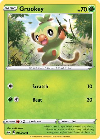 Grookey (011/202) (Premium Collection) [Sword & Shield: Base Set] | Gam3 Escape