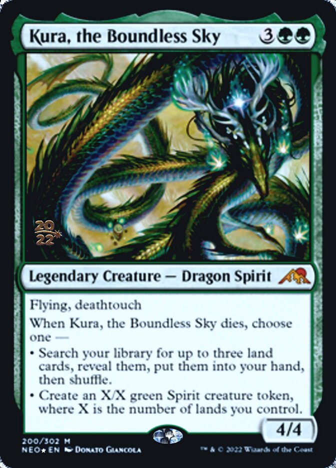 Kura, the Boundless Sky [Kamigawa: Neon Dynasty Prerelease Promos] | Gam3 Escape