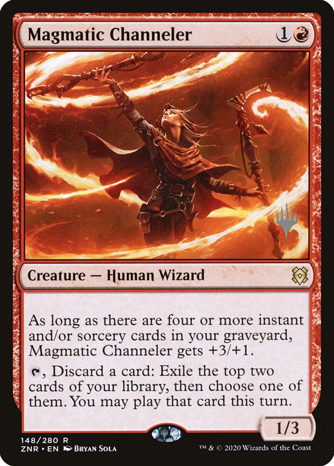 Magmatic Channeler (Promo Pack) [Zendikar Rising Promos] | Gam3 Escape