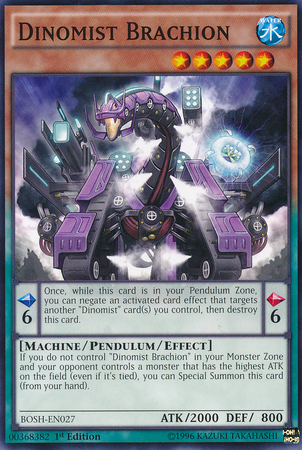 Dinomist Brachion [BOSH-EN027] Common | Gam3 Escape