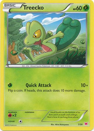 Treecko (7/30) [XY: Trainer Kit 2 - Latias] | Gam3 Escape