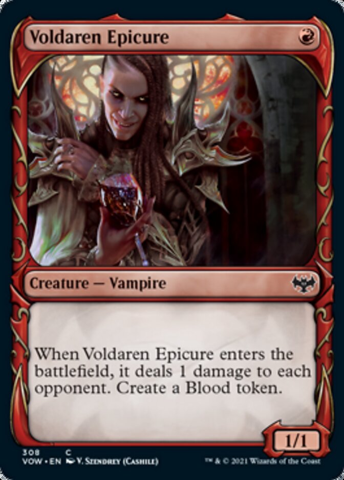 Voldaren Epicure (Showcase Fang Frame) [Innistrad: Crimson Vow] | Gam3 Escape