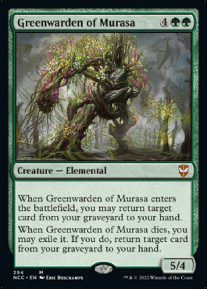 Greenwarden of Murasa [Streets of New Capenna Commander] | Gam3 Escape