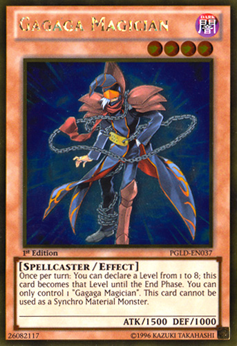 Gagaga Magician [PGLD-EN037] Gold Rare | Gam3 Escape