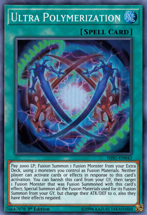 Ultra Polymerization [HISU-EN043] Super Rare | Gam3 Escape