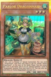 Parlor Dragonmaid [MAGO-EN023] Gold Rare | Gam3 Escape
