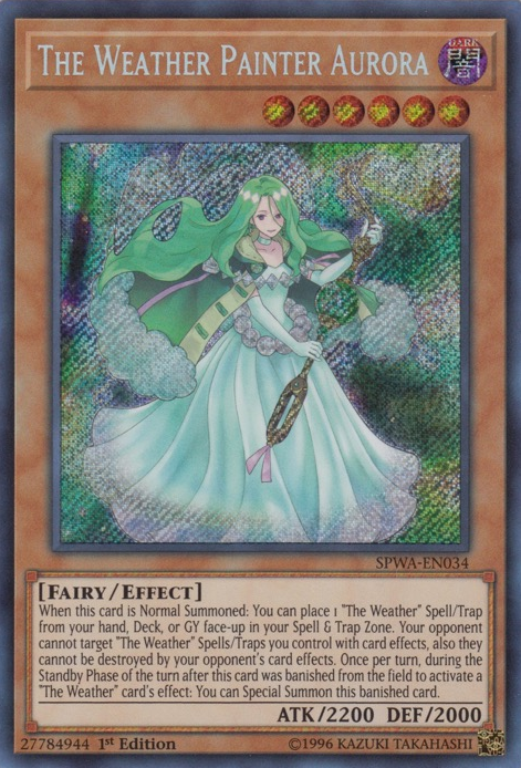 The Weather Painter Aurora [SPWA-EN034] Secret Rare | Gam3 Escape