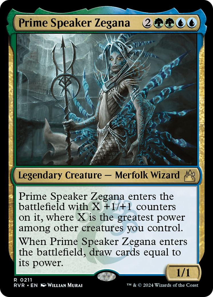 Prime Speaker Zegana [Ravnica Remastered] | Gam3 Escape