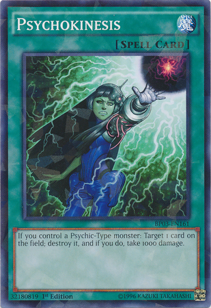 Psychokinesis (Shatterfoil) [BP03-EN161] Common | Gam3 Escape