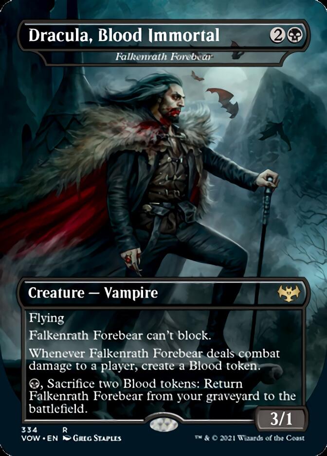 Falkenrath Forebear - Dracula, Blood Immortal [Innistrad: Crimson Vow] | Gam3 Escape