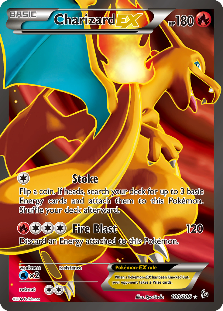 Charizard EX (100/106) [XY: Flashfire] | Gam3 Escape