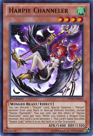 Harpie Channeler [LTGY-EN035] Ultra Rare | Gam3 Escape