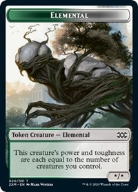 Elemental // Shapeshifter Double-sided Token [Double Masters Tokens] | Gam3 Escape