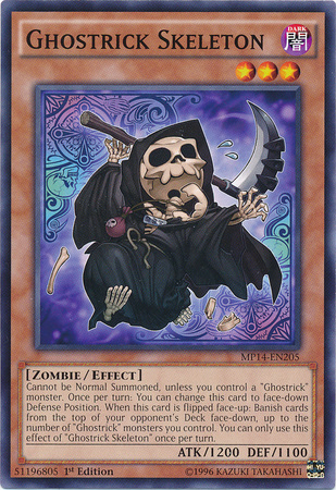 Ghostrick Skeleton [MP14-EN205] Common | Gam3 Escape