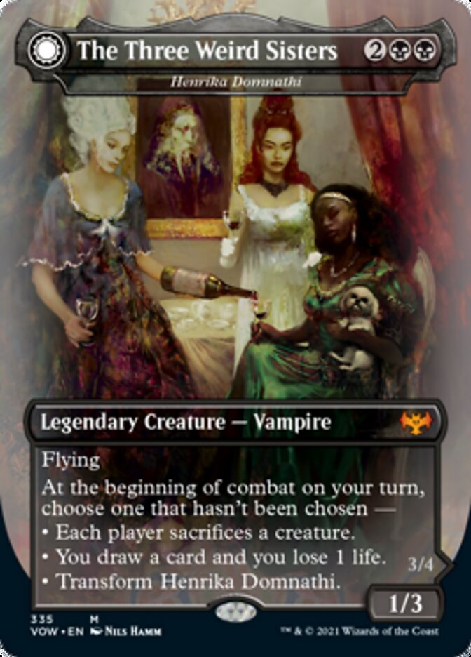 Henrika Domnathi // Henrika, Infernal Seer - The Three Weird Sisters // Fiends of Darkest Night [Innistrad: Crimson Vow] | Gam3 Escape