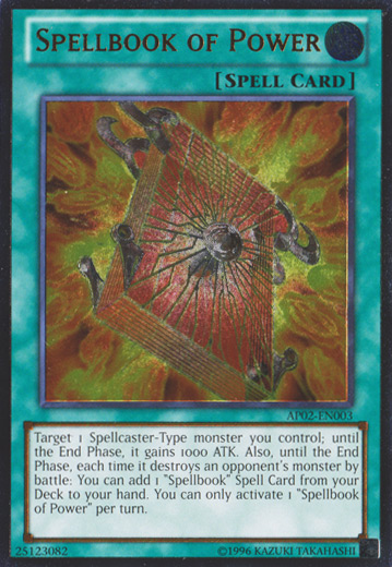 Spellbook of Power [AP02-EN003] Ultimate Rare | Gam3 Escape