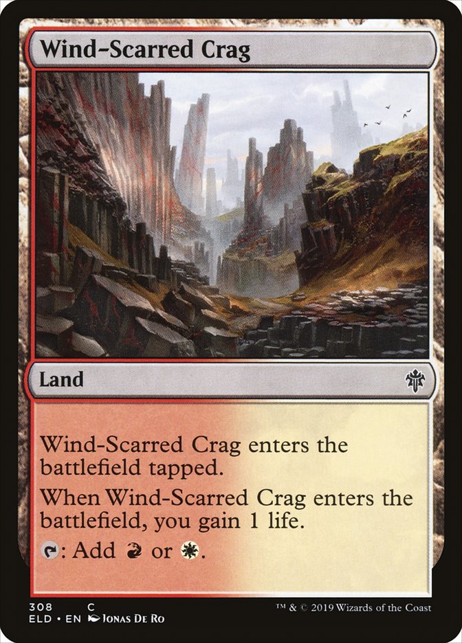 Wind-Scarred Crag [Throne of Eldraine] | Gam3 Escape