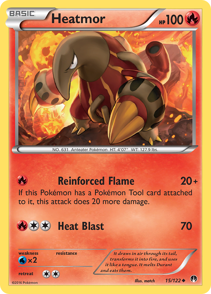 Heatmor (15/122) [XY: BREAKpoint] | Gam3 Escape