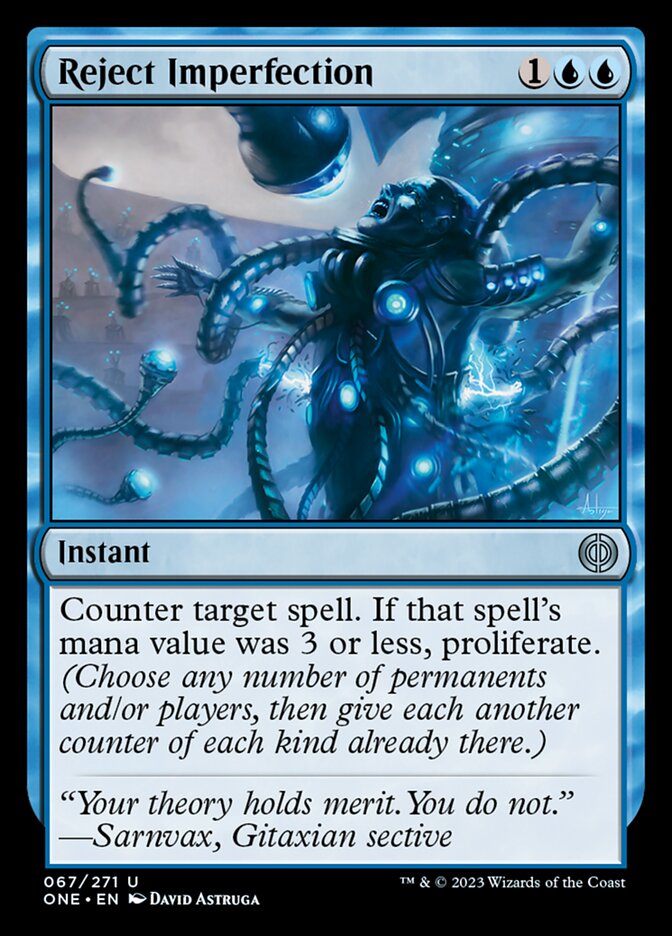 Reject Imperfection [Phyrexia: All Will Be One] | Gam3 Escape