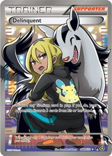 Delinquent (98b/122) (Full Art) (Alternate Art Promo) [XY: BREAKpoint] | Gam3 Escape