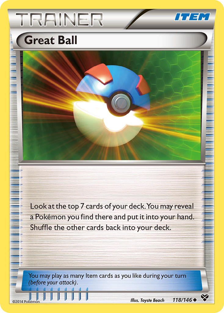 Great Ball (118/146) [XY: Base Set] | Gam3 Escape