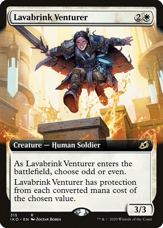 Lavabrink Venturer (Extended Art) [Ikoria: Lair of Behemoths] | Gam3 Escape