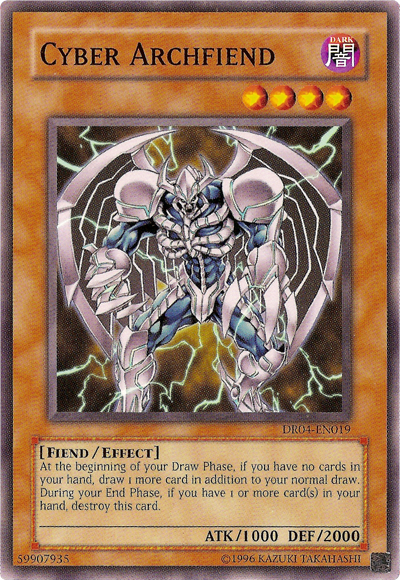 Cyber Archfiend [DR04-EN019] Common | Gam3 Escape