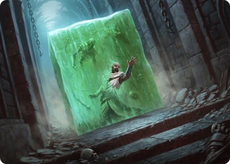 Gelatinous Cube Art Card [Dungeons & Dragons: Adventures in the Forgotten Realms Art Series] | Gam3 Escape