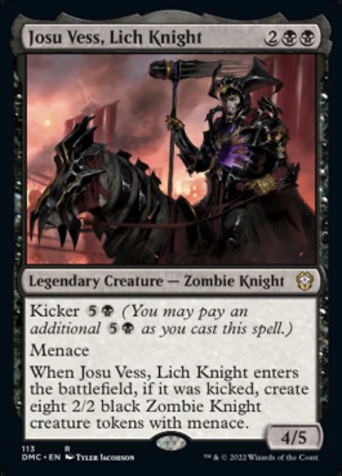 Josu Vess, Lich Knight [Dominaria United Commander] | Gam3 Escape