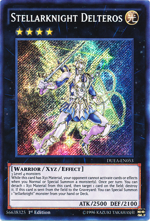 Stellarknight Delteros [DUEA-EN053] Secret Rare | Gam3 Escape