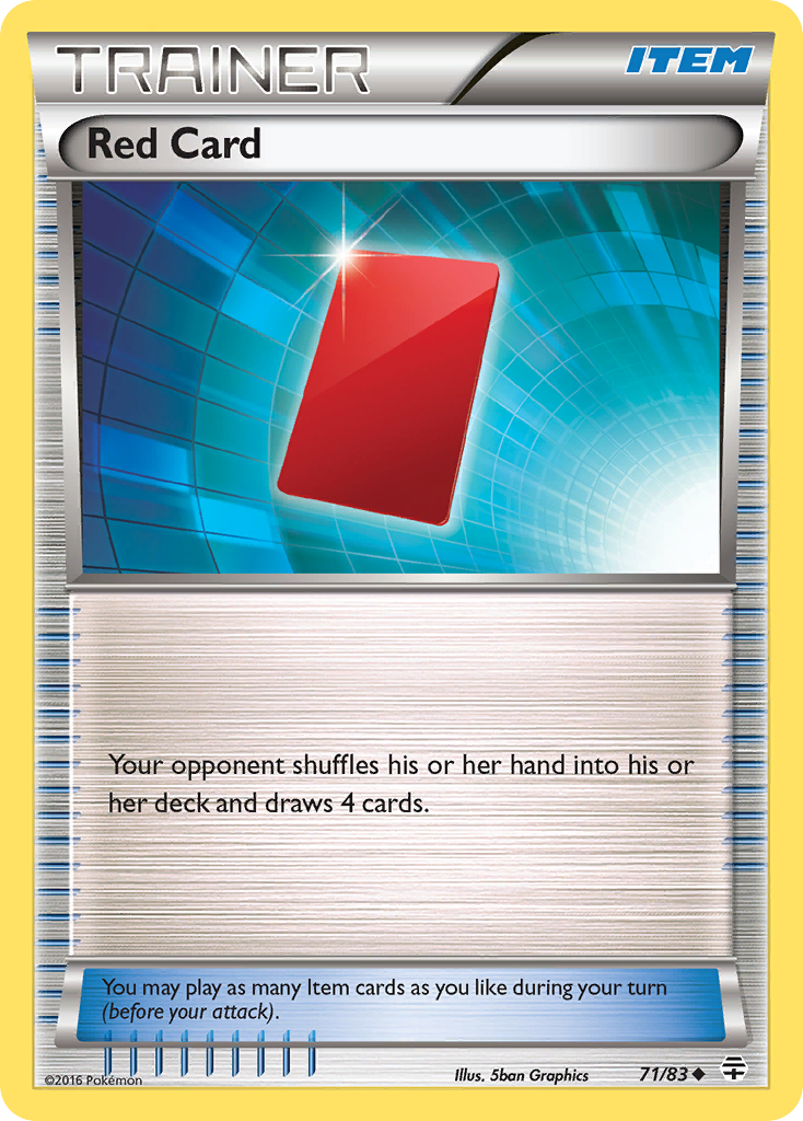 Red Card (71/83) [XY: Generations] | Gam3 Escape