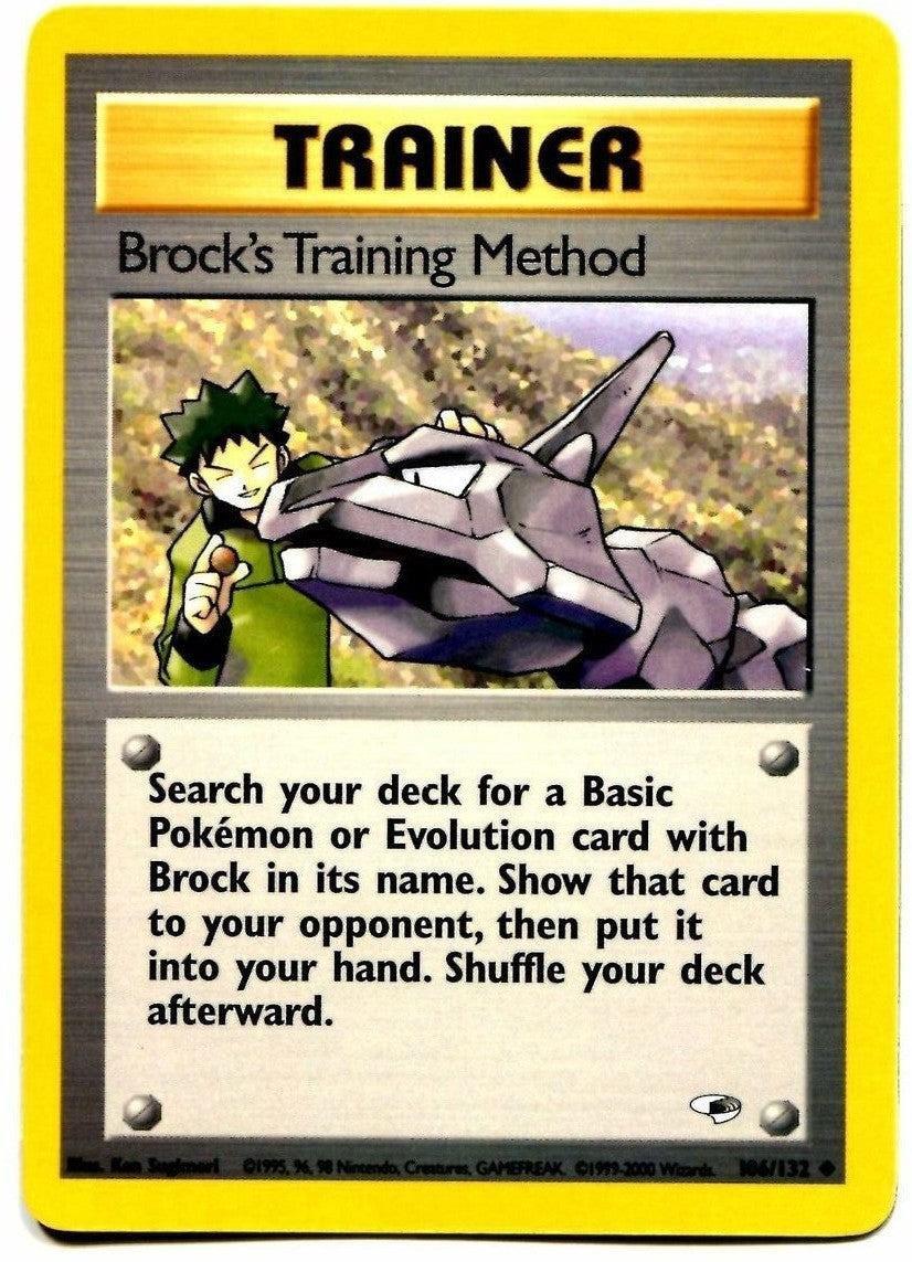 Brock's Training Method (106/132) [Gym Heroes Unlimited] | Gam3 Escape