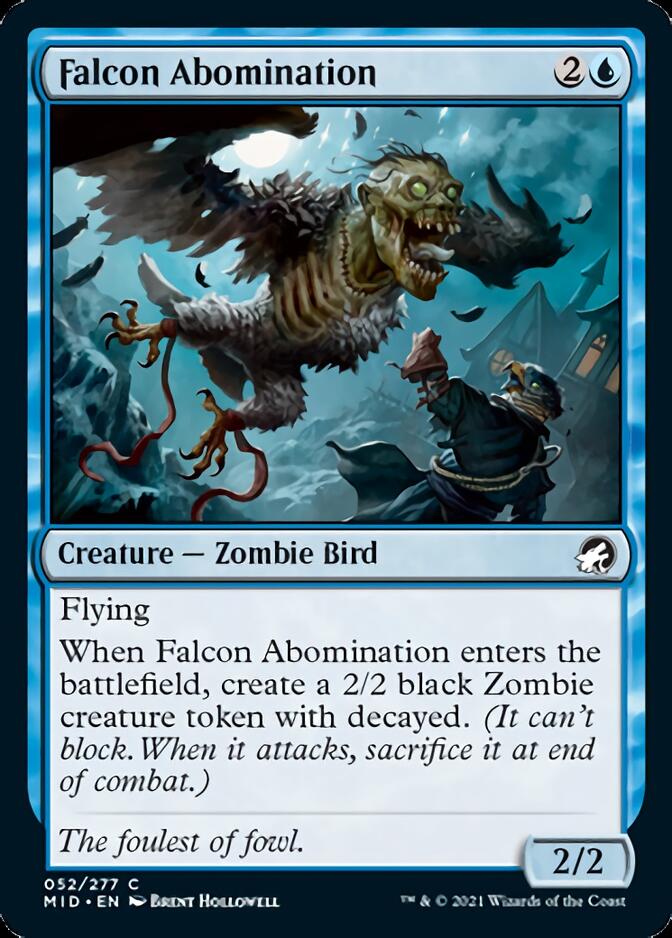 Falcon Abomination [Innistrad: Midnight Hunt] | Gam3 Escape
