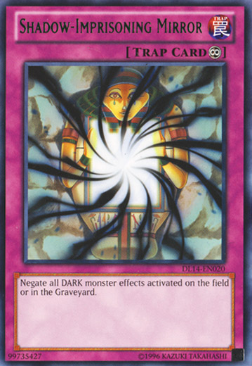 Shadow-Imprisoning Mirror (Green) [DL14-EN020] Rare | Gam3 Escape