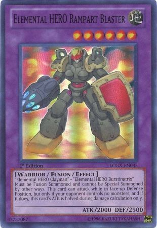 Elemental HERO Rampart Blaster [LCGX-EN047] Super Rare | Gam3 Escape