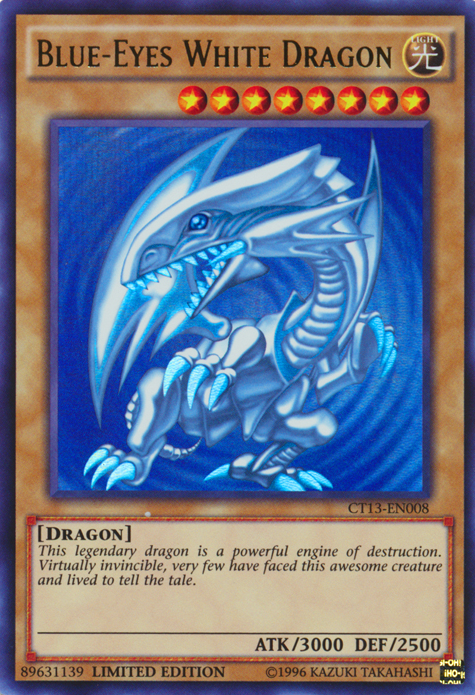 Blue-Eyes White Dragon [CT13-EN008] Ultra Rare | Gam3 Escape