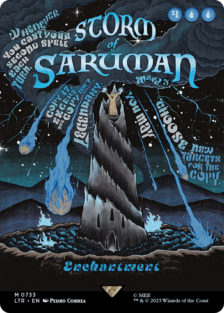Storm of Saruman (Borderless Poster) [The Lord of the Rings: Tales of Middle-Earth] | Gam3 Escape