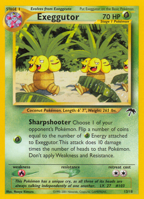 Exeggutor (13/18) [Southern Islands] | Gam3 Escape