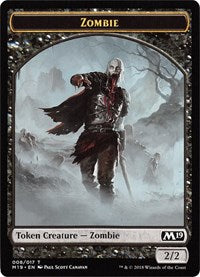 Zombie // Goblin Double-sided Token (Game Night) [Core Set 2019 Tokens] | Gam3 Escape